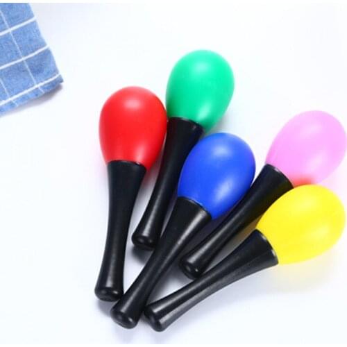 Sand hammer childrens auditory training plastic sand hammer plastic sand hammer musical instrument percussion interest training