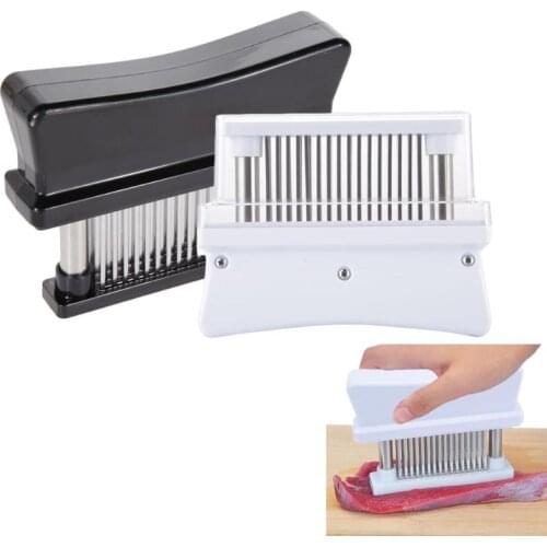 48 Blades Needle Meat Tenderizer Stainless Steel Knife Meat Beaf Steak Mallet Meat Tenderizer Hammer Pounder Cooking Tools
