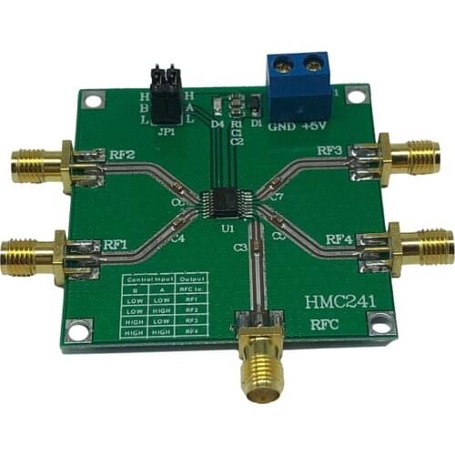 RF Amplifier Module,DC-3.5 GHz RF Single-Pole Fouthrow Band Switching / Button Wireless Controller