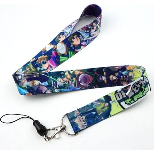Cartoon Dream Games Neck Strap Lanyard for Keys USB ID Card Badge Holder Mobile Phone Straps Necklace Cospaly Keychain Gift