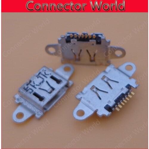 2pcs/lot Phone Tablet Micro 5 pin USB jack socket connector for OPPO R5 R8107 phone Tail Charging Port dock plug
