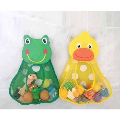 Childrens Cartoon Duck and Frog Bathing in Water Toy Storage Bag fidget toys pack
