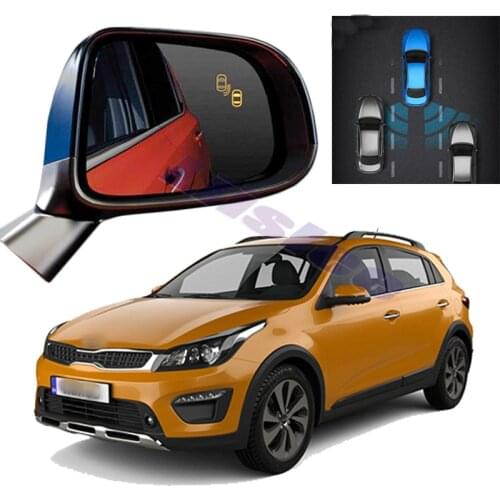 Car BSM BSD BSA Radar Warning Safety Driving Alert Mirror Detection Sensor For Kia KX Cross Rio X-Line 2017 2018 2019 2020