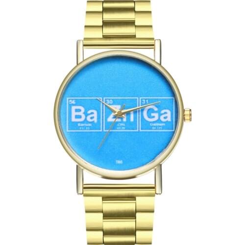Chemistry Periodic Table Watch Gift Birthday Wedding Fashion Accessories Chemical T85 Steel Belt Watch Gifts Couples Watch