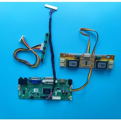 Controller board kit M.NT68676 screen LED lamps For M190EG02 V4/V0/V1/V2/V3/V4(B)/V3 1280*1024 19" LCD DIY VGA DVI 30pin monitor