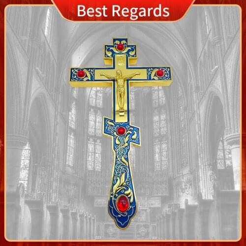 Best Regards 2021 Jesus Cross Orthodox Cross Greek Orthodox Church Utensils Catholic Decor Religious Christian Orthodox