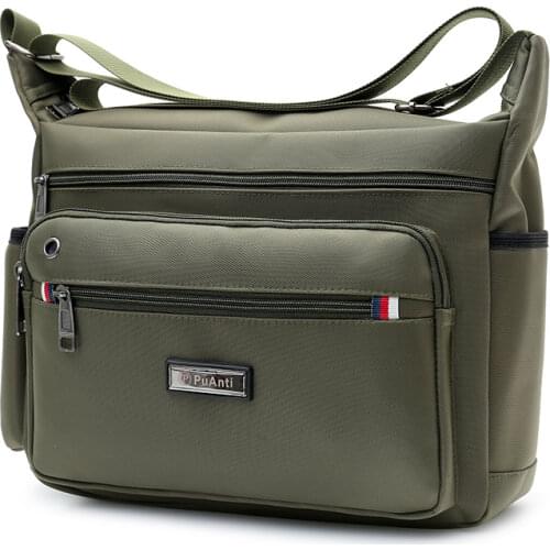 Men Oxford shoulder bag mens messenger bags casual shoulder small briefcase package crossbody bags
