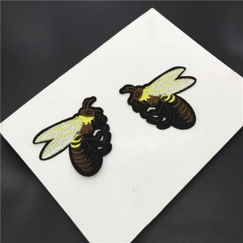 Wholesale 20pcs 8*8cm Embroidered Sewing On Patch Iron-On Patch Stickers For Clothes Sewing Fabric Applique Supplies YH127