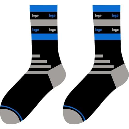 OEM Custom Socks Design Own Logo Men Women Crew Socks No Minimum Order Private Your Label Cotton Letter Sport Socks