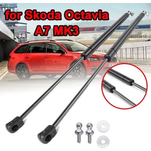 Front Engine Cover Bonnet Hood Gas Shock Lift Strut Bars For Skoda Octavia A7 MK3 2012- 2020 A5 MK2(1Z) 2004-2013