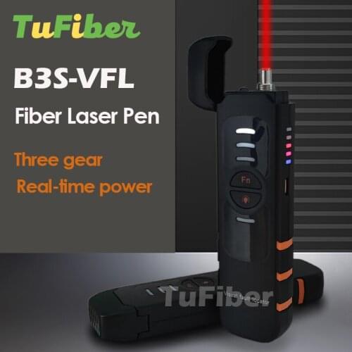 2021 New Laser Pen Rechargeable Lithium Battery Optical Fiber Test Pen 10/15/20/30 Km Adjustable Red Light Source Lighting Pen