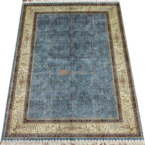 Seeykeep™ 6x9ft Silk Handknotted Oriental Traditional Persian Rug-NY3016213