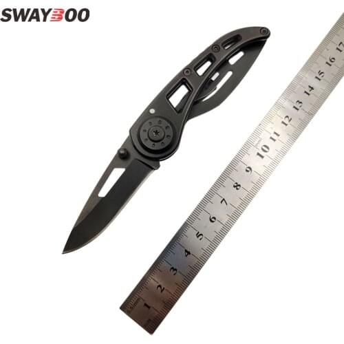 Swayboo 3CR13Mov Stainless Steel Tactical Portable Pocket Knife Survival Camping Swiss Folding EDC Mini Knife With Clip