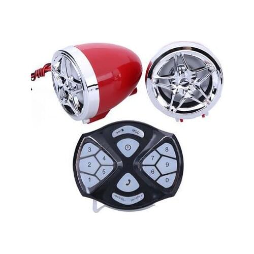 12V motorcycle LCD display waterproof Bluetooth MP3 audio support mobile phone charging, Bluetooth phone number dialing function