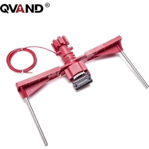 QVAND Universal Gate Valve Lockout with One Blocking Arm Equipment Devices Lock M-H15