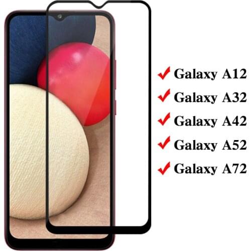 Tempered Glass For Samsung Galaxy A12 A32 A42 A52 A72 Screen Protector Smartphones accessories Film on Galaxy A 12 32 42 52 Glas
