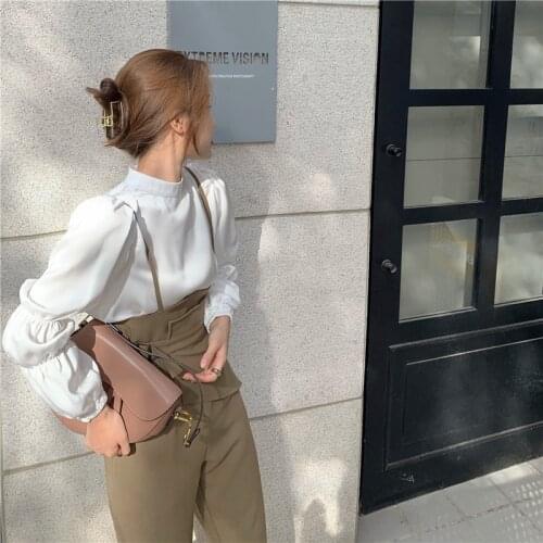 2021 Women Fashion High Waist Wide-leg Straps Straight Jumpsuits Elegant OL Overalls Y2k Casual Loose Suspenders Pants Trousers