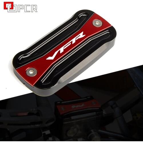 For Honda VFR 800 800X 800F 1200x VFR800 Crosstourer Moto Accessories Front Brake Fluid Cylinder Master Reservoir Cover cap