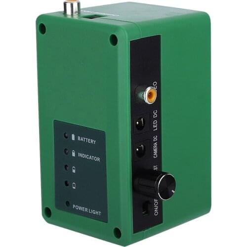 Underwater fishing camera accessories green battery box