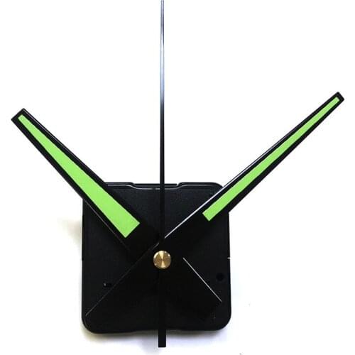 Silent Quartz Wall Clock DIY Watch Movement Luminous Pointer Parts Repair Tool