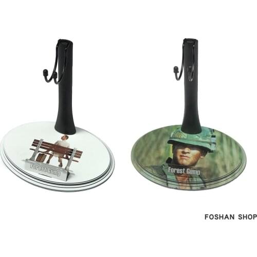 Estartek Laser Printing 1/6 Forest Gump Theme Platform for 12inch Action Figure Sence DIY