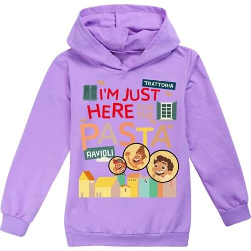 2021 Movie Luca Kids 3D Print Hoodie Cartoon Fashion Pullover Autumn Winter Boys and Girls Cosplay Clothing Hoodies Sweatshirt