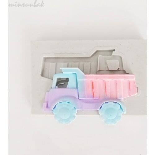 Minsunbak Car Shape Silicone Mold Party Birthday Fondant Cake Decoration DIY Chocolate Cookie Baking Tools Kitchen Accessories