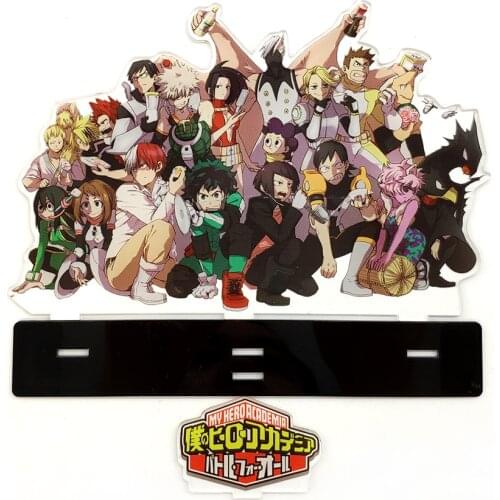 My Hero Academia Midoriya Shoto Bakugo family boku class a acrylic standee figurines desk decoration cake topper anime