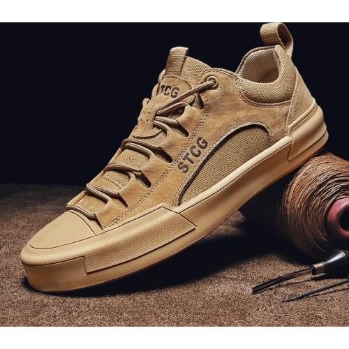 Super Quality Genuine Leather Men Shoes fashion Loafers Luxury Mens Casual Shoes Lace up comfortable Outdoor Men Sneakers shoes