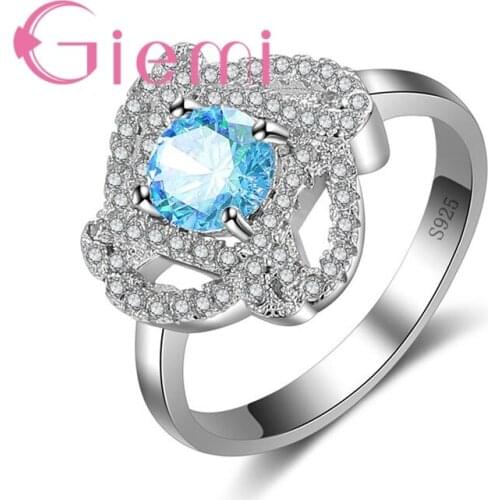 New Stylish Exquisite Twist Flower Jewelry Solid Silver Color Brand Jewelry for Women Wedding Party Crystal Decoration