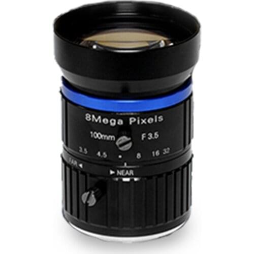 8 million high-definition intelligent machine vision inspection C-mount lens 100mm8mp1 inch industrial camera C-mount lens