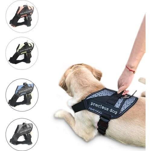 Adjustable Dog Vest Type Explosion-Proof Chest Strap Large Medium Small Dog Accessories Chest Comfortable Harnesses Pet Supplies