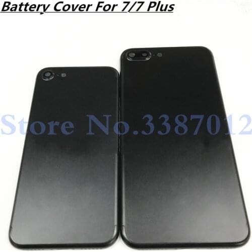 New Back Battery Cover For IPhone 7 Plus Rear Door Housing Case Middle Chassis 7G/7P Replacement
