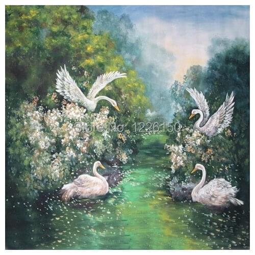 Mysterious scenic Backdrop Y097,10ft x20ft Hand Painted Photography Background,estudio fotografico,backgrounds for photo studio