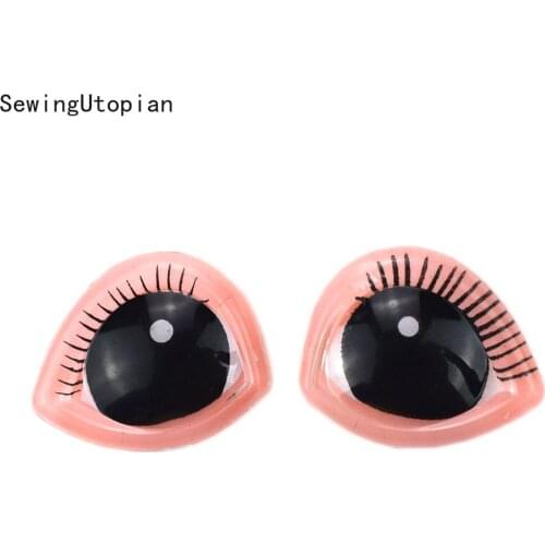 10sets Plastic Eyes+Washers Safety Eye Doll Accessories DIY Craft Handmade Craft Puppets Teddy Bear Plush Animal Stuffed Toy