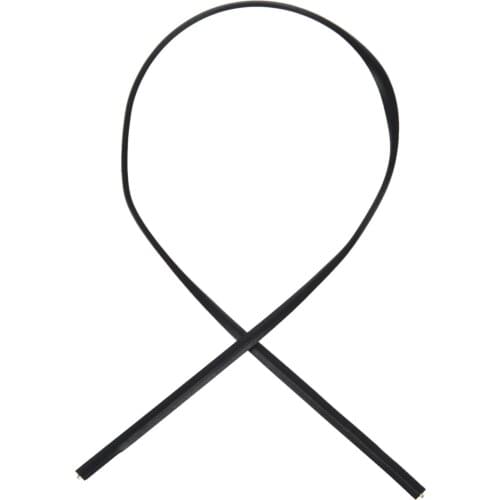 BMBY-Plastic Shell Package Reusable Twist Ties Cable Wires 100pcs Black