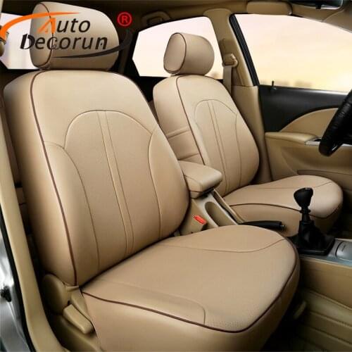AutoDecorun seat cover PU leather for Mazda CX-9 accessories seat covers set for cars seat cushion covers supports styling 22PCS