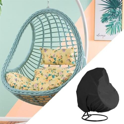 Chair Cover Zipper Hanging Egg Chair Cover Waterproof Patio Swing Dustproof outdoor chair cover Protector Patio Chair Cover