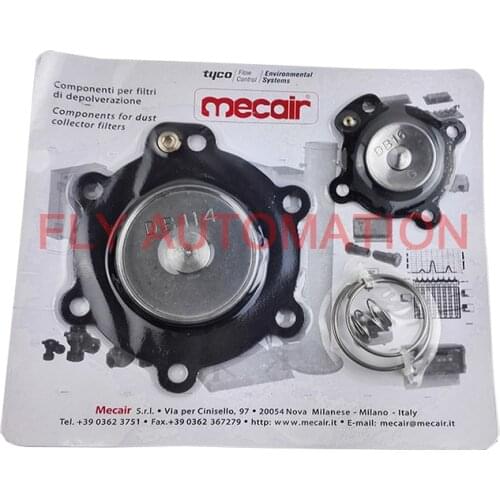 DB114 DB16 Mecair 1 1/2inch DN40 Nitrile Viton Dust Collector VEM214 VNP214 Membrane repair kit