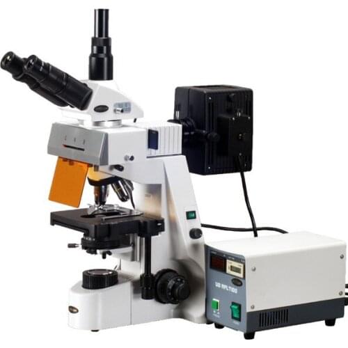 AmScope 40x-2500x Plan Infinity Extreme Widefield EPI-Fluorescent Microscope FM690TC-PL