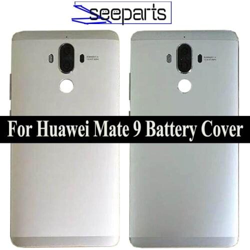 For Huawei Mate 9 Battery Door Housing Cover Rear Glass Case Mate9 Battery Cover Replacement Parts