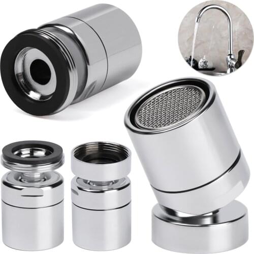 Hot! 360 Degree Aerator Outlet Swivel Tap Water Saving Faucet Nozzle Sprayer Tap Head Sink Mixer Bathroom Kitchen Supplies