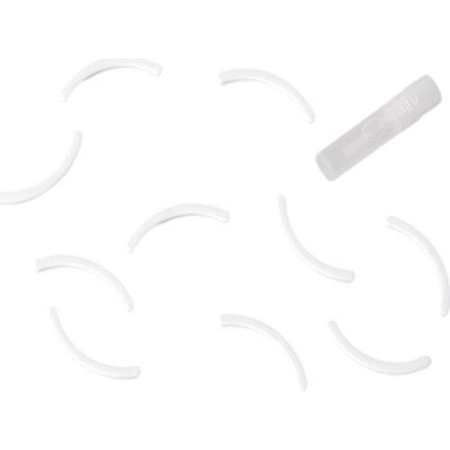 False Eyelash Extensions Display Trying on Pads Stick Mold Grafting