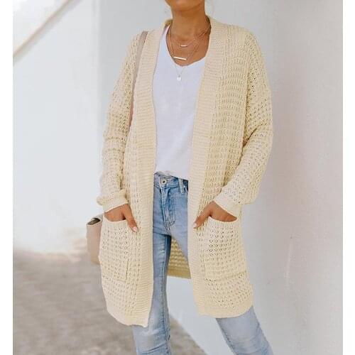 Fashion Knitted Cardigan Sweaters Knitted Women Sweater Jacket New Coat Knitted Sweaters Knit Sweater Winter Sweater Female Tops
