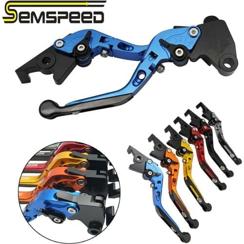 Motorcycle CNC Adjustable Foldable Brake Clutch Lever Handle Hand Grips Set For HONDA CB599/CB600 Hornet 1998-2006 CB919 02-07