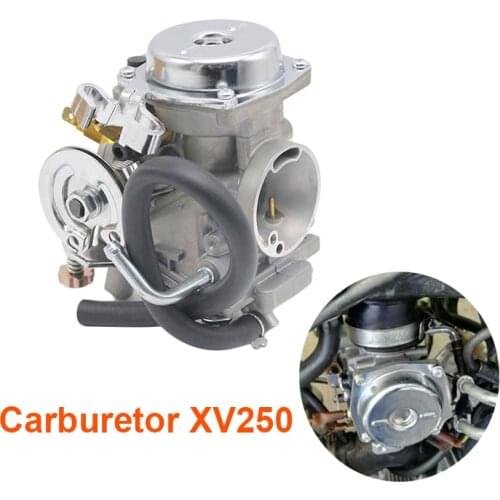 Motorcycle Carburetor Carb XV250 XV125 QJ250 XV 250 XV 125 Aluminum Carburetor Assy For Yamaha Virago 125 XV125 1990-2014