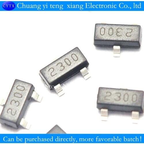 N channel field effect tube SI2300 3.6 A / 2300V30 SOT23 MOS tube (100PCS/lot)