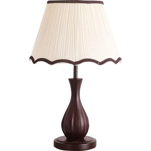 Desk Lamp Table Lamp Bedroom Living Room Dining Room Study Room Light Bedside Table Lamp Luxury Wooden Desk Lamp