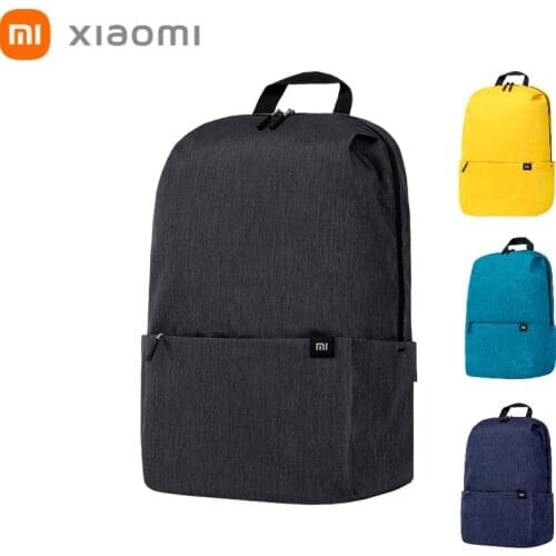 Original Xiaomi Mi Backpack Mini Women Men Shoulder Bags Multifunctional Sports Leisure Bag Black 10L 20L Xiomi Travel Outdoor