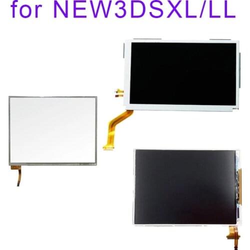 Original top lcd screen for New 3ds xl 3ds ll for new 3dsxl 3dsll display upper screen